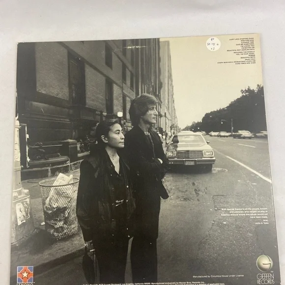 John Lennon Yoko Ono Double Fantasy LP - Picture 3 of 7